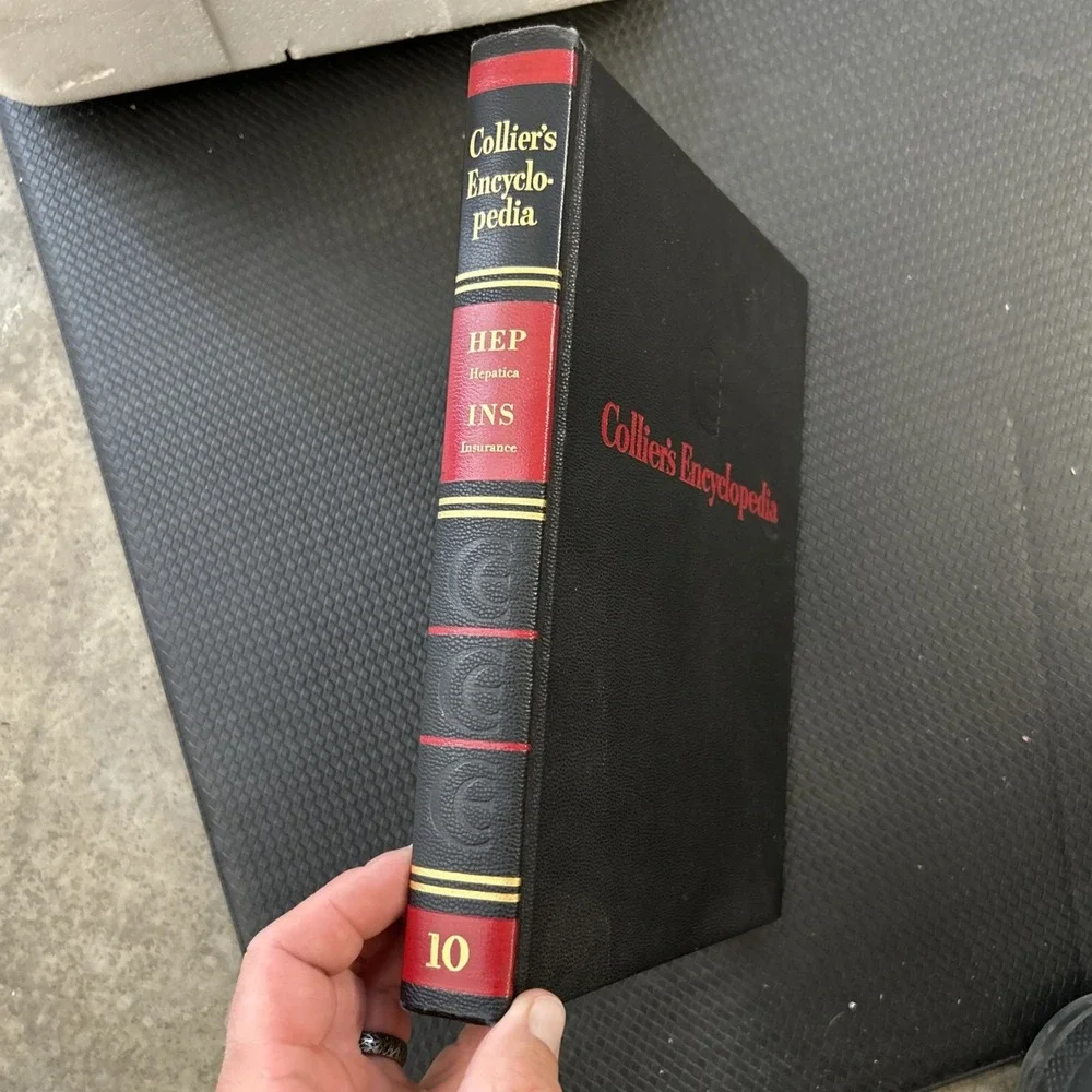 Collier's Encyclopedia Volume 10 Of 24 Volumes, Macmillan Education Company 1987